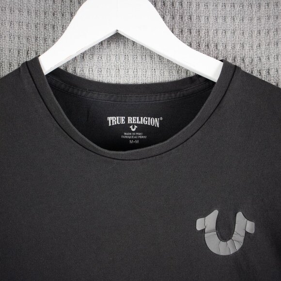 True Religion Crafted With Pride Graphic Tee Mens Medium - Picture 4 of 7